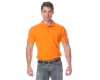 Рубашка "Поло" с коротким рукавом (оранжевая)